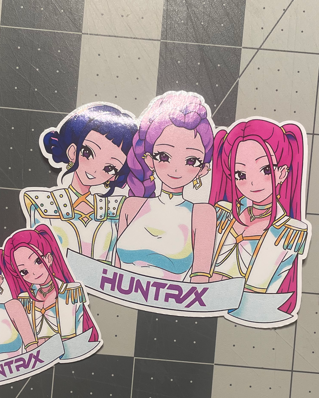 HuntRAX Kawaii Anime Sticker Pack – 40pcs (2")