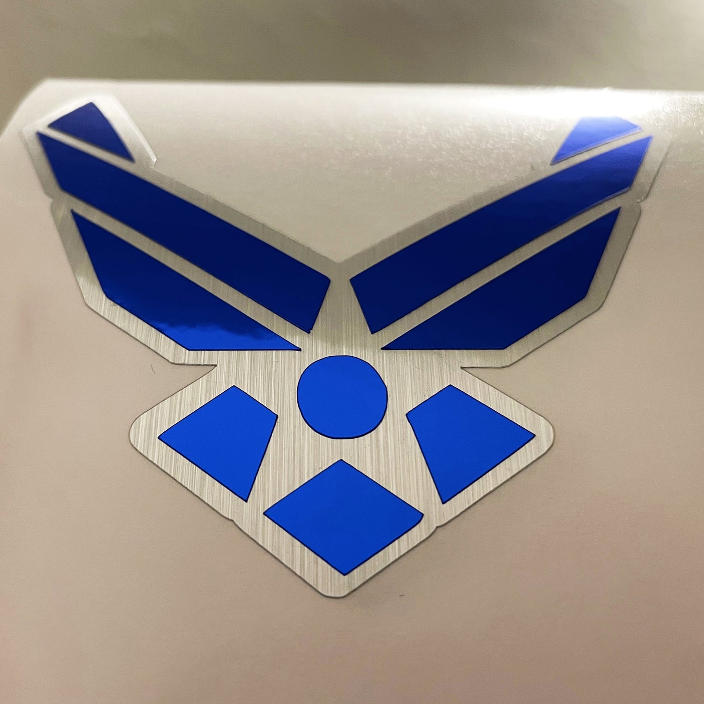 U.S. Air Force Logo Sticker – 3.5" Holographic & Metallic Waterproof Vinyl Decal