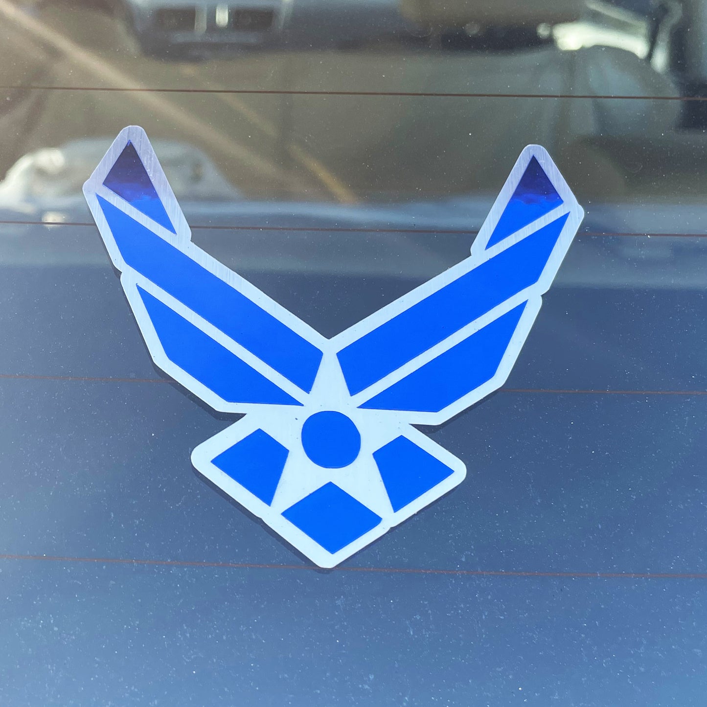 U.S. Air Force Logo Sticker – 3.5" Holographic & Metallic Waterproof Vinyl Decal