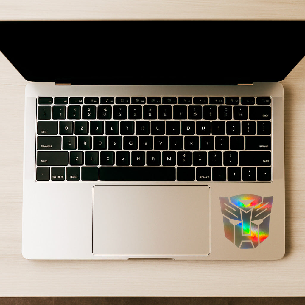Transformers Autobots Holographic Sticker – Laptop Car and Collectibles