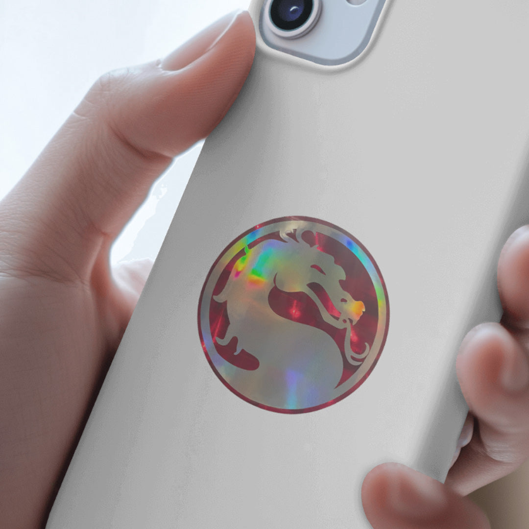 Holographic Mortal Kombat Sticker