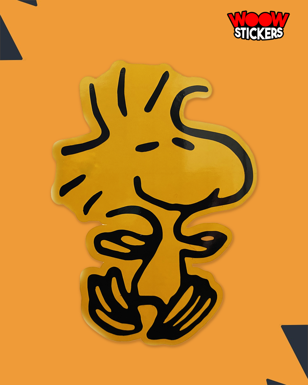 Woodstock Vinyl Sticker – Peanuts Comic Character Decal, Waterproof & Durable