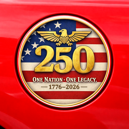 USA 250th Anniversary Sticker Pack - 3.5" America 250 Vinyl Decals (2-Pack)