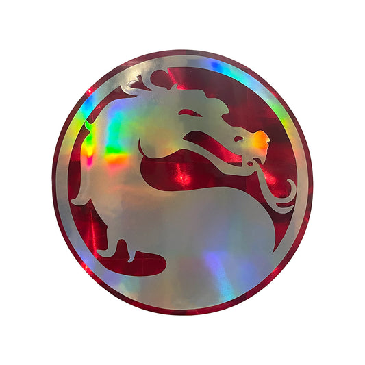 Holographic Mortal Kombat Sticker