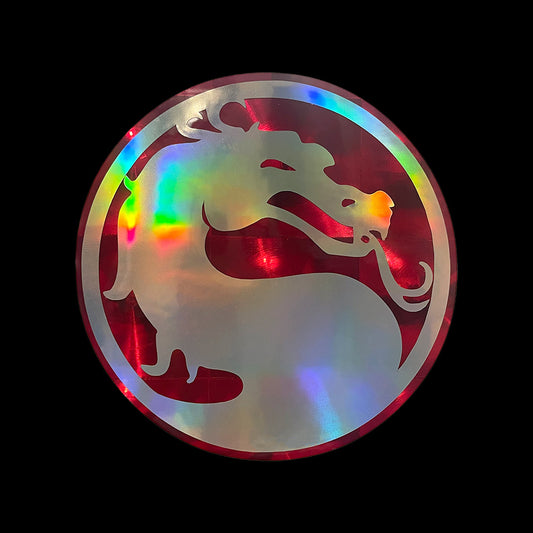 Holographic Mortal Kombat Sticker